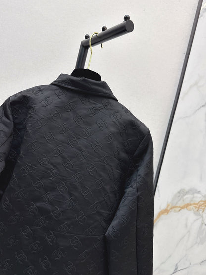 C 25 New jacquard logo jacket