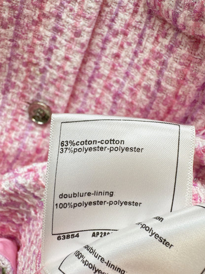 C 25 Sakura Pink Pearl Woven Jacket
