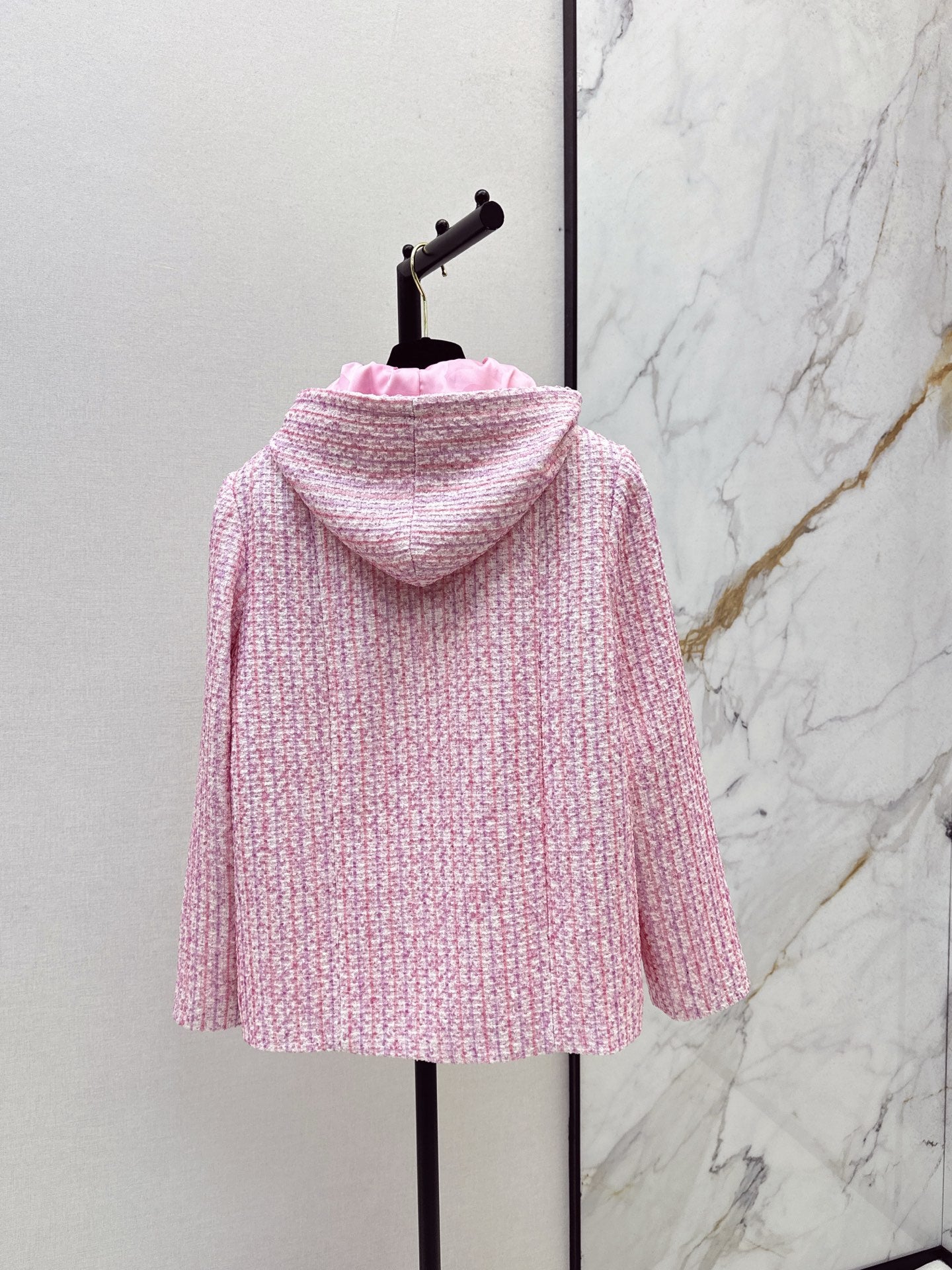 C 25 Sakura Pink Pearl Woven Jacket