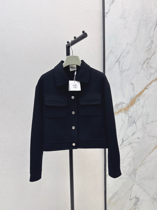 He 25fw New Cashmere Short Jacket