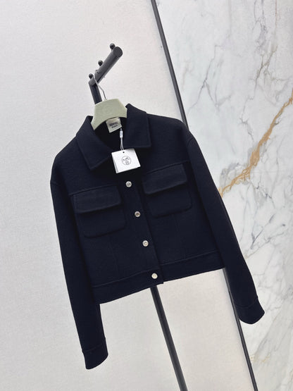 He 25fw New Cashmere Short Jacket