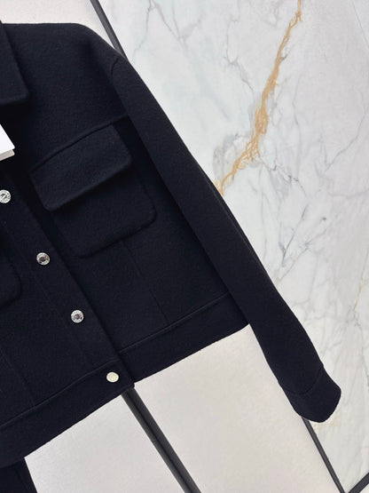 He 25fw New Cashmere Short Jacket