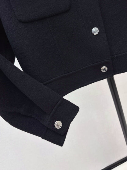 He 25fw New Cashmere Short Jacket