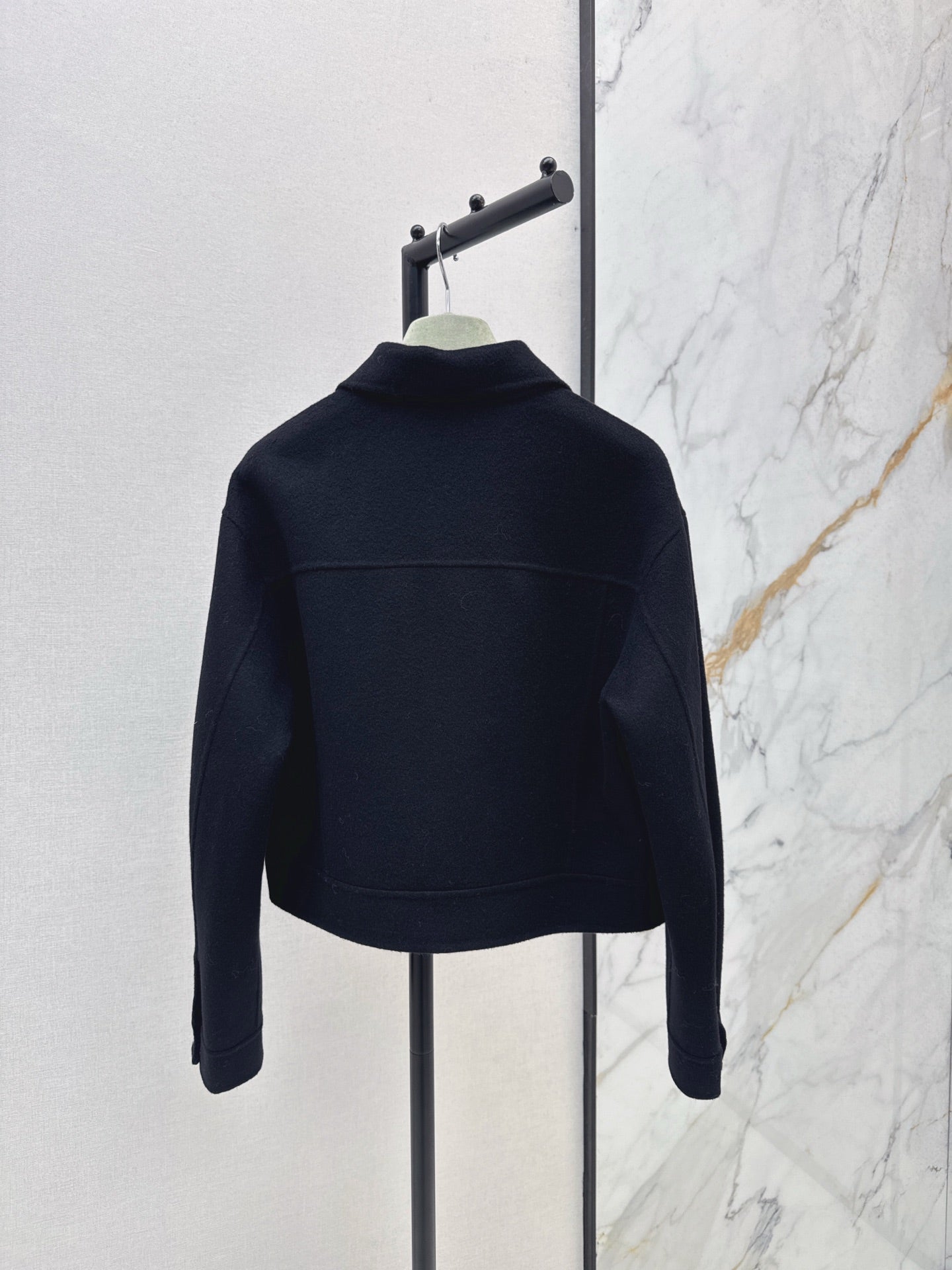 He 25fw New Cashmere Short Jacket
