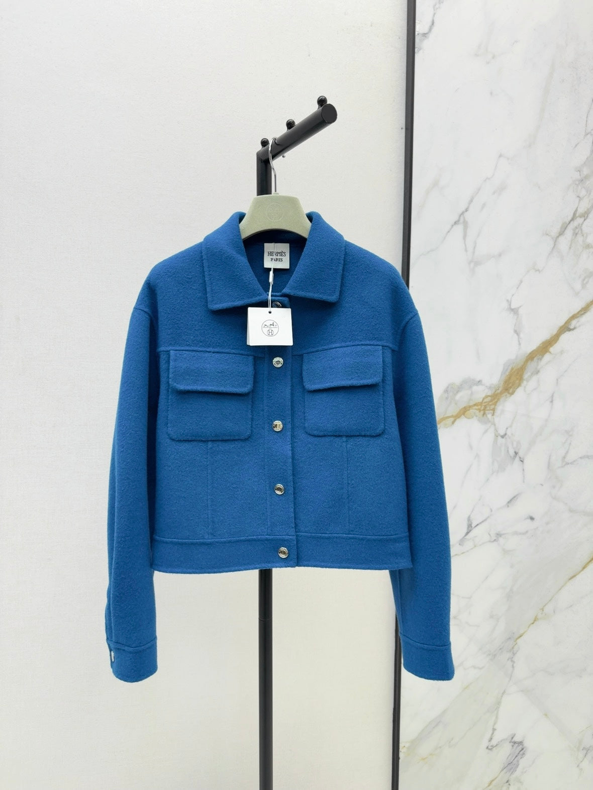 He 25fw New Cashmere Short Jacket