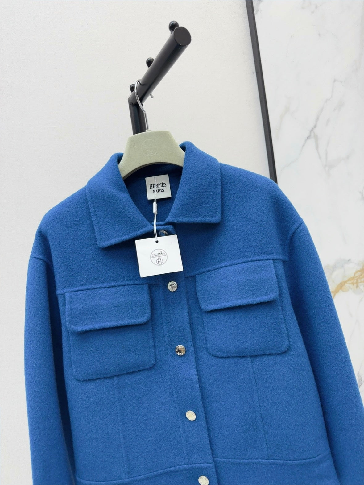 He 25fw New Cashmere Short Jacket