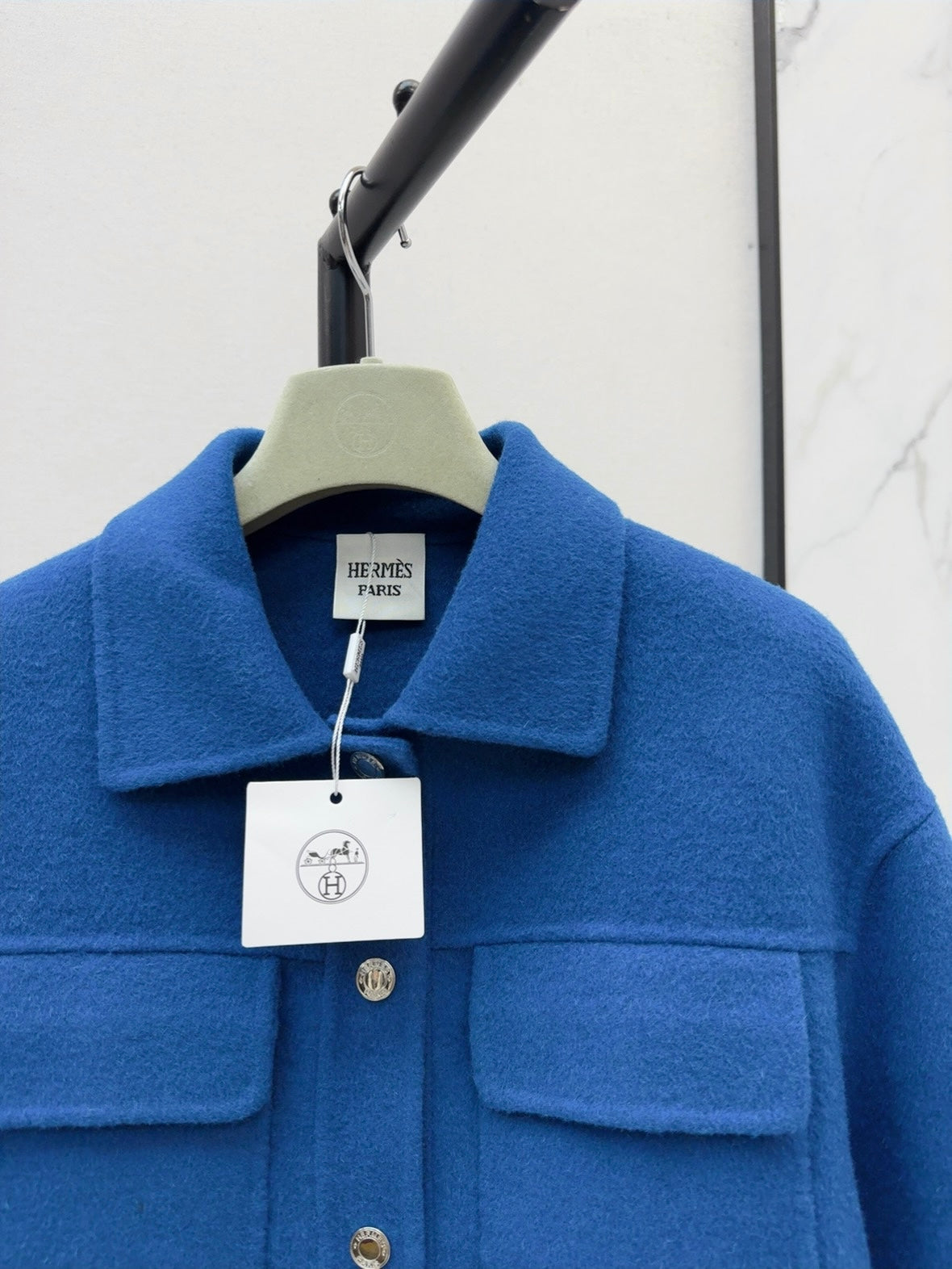 He 25fw New Cashmere Short Jacket