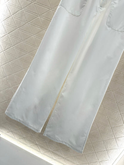 C 25 Pure white model trousers
