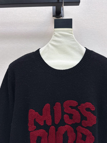 Di 25 New 3D embroidered logo sweater