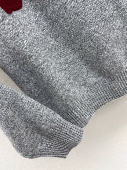 Di 25 New 3D embroidered logo sweater