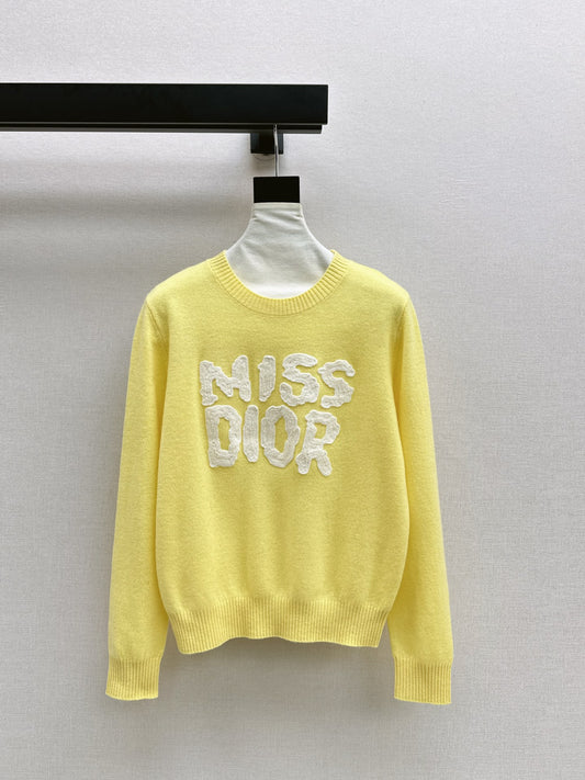 Di 25 New 3D embroidered logo sweater