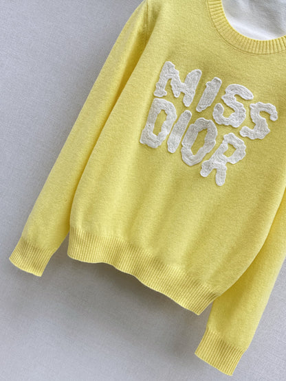 Di 25 New 3D embroidered logo sweater