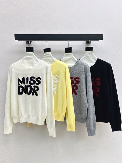 Di 25 New 3D embroidered logo sweater