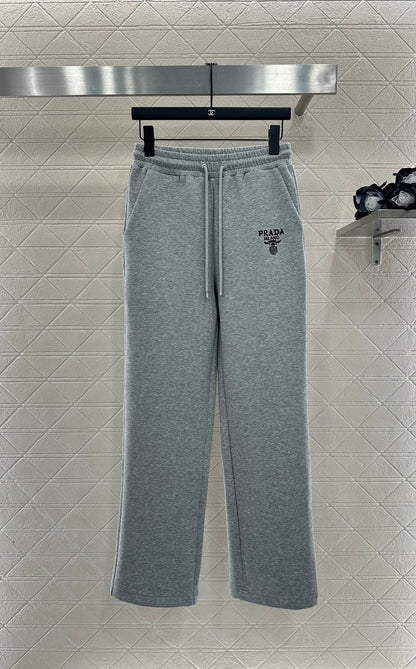 Pr 25 Zipper lapel jacket and trousers set(gray/navy)