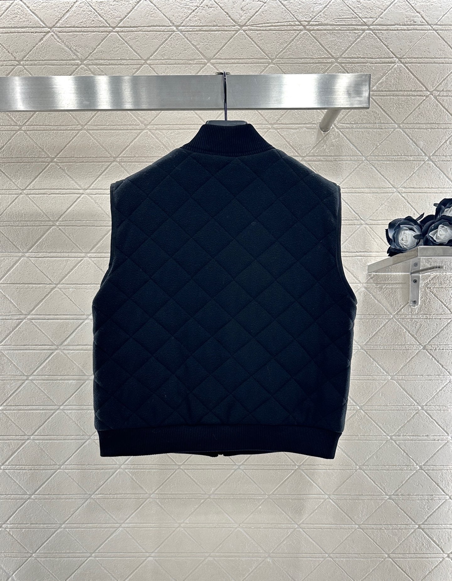 Mi 25 polar fleece stand collar vest