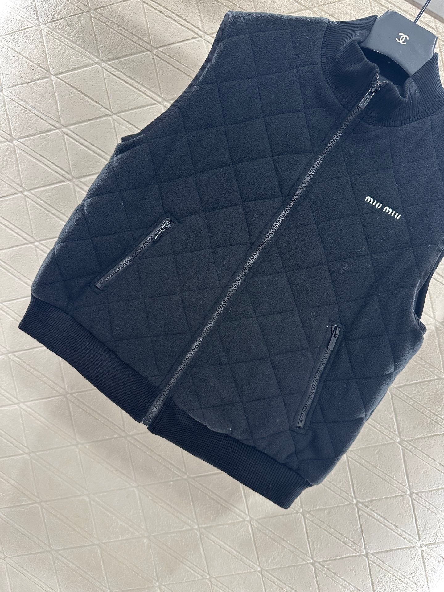 Mi 25 polar fleece stand collar vest