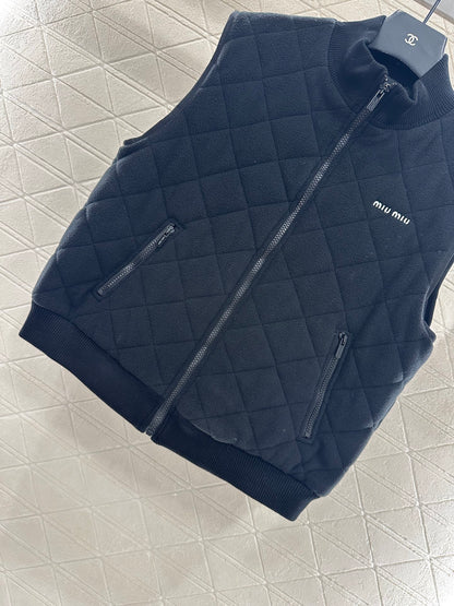 Mi 25 polar fleece stand collar vest