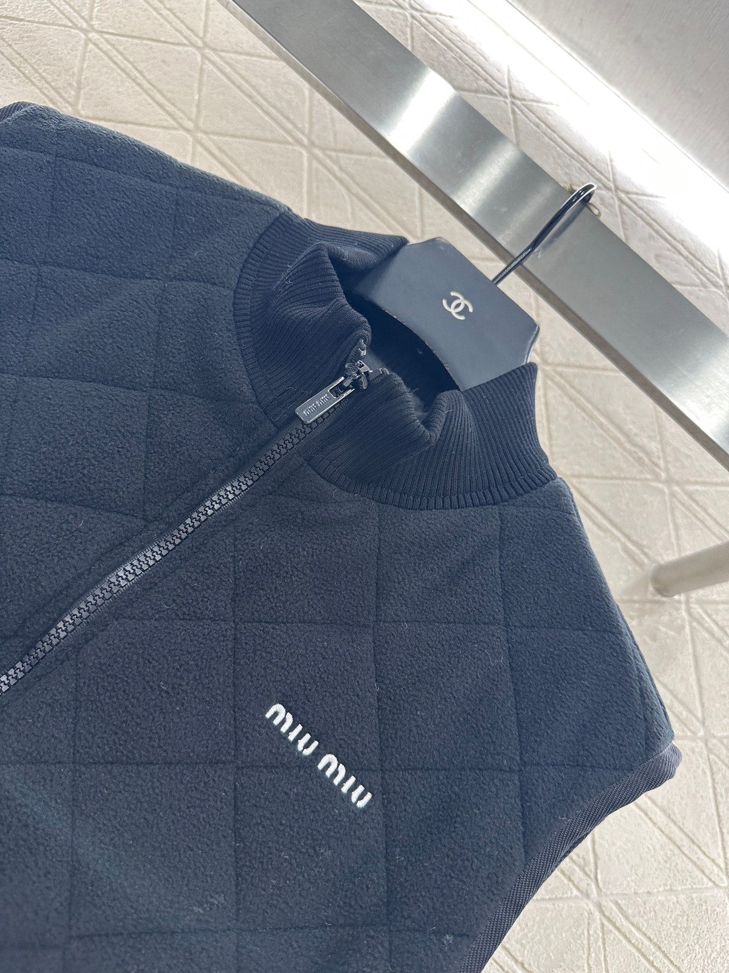 Mi 25 polar fleece stand collar vest