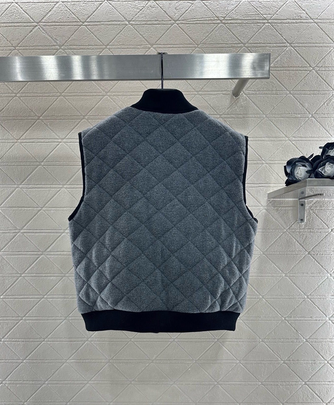 Mi 25 polar fleece stand collar vest