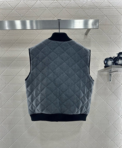Mi 25 polar fleece stand collar vest