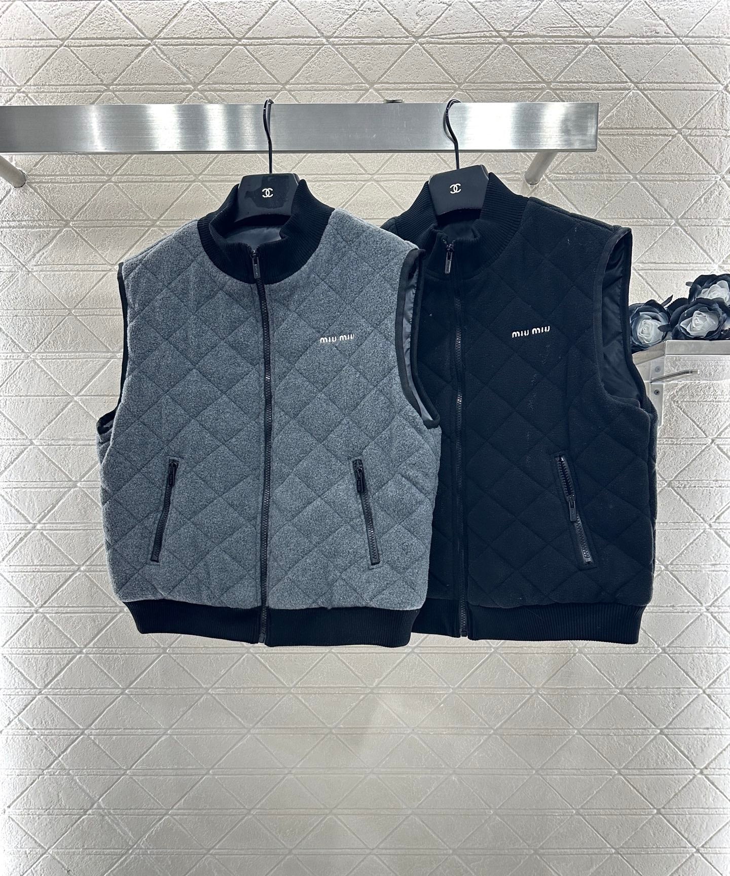 Mi 25 polar fleece stand collar vest