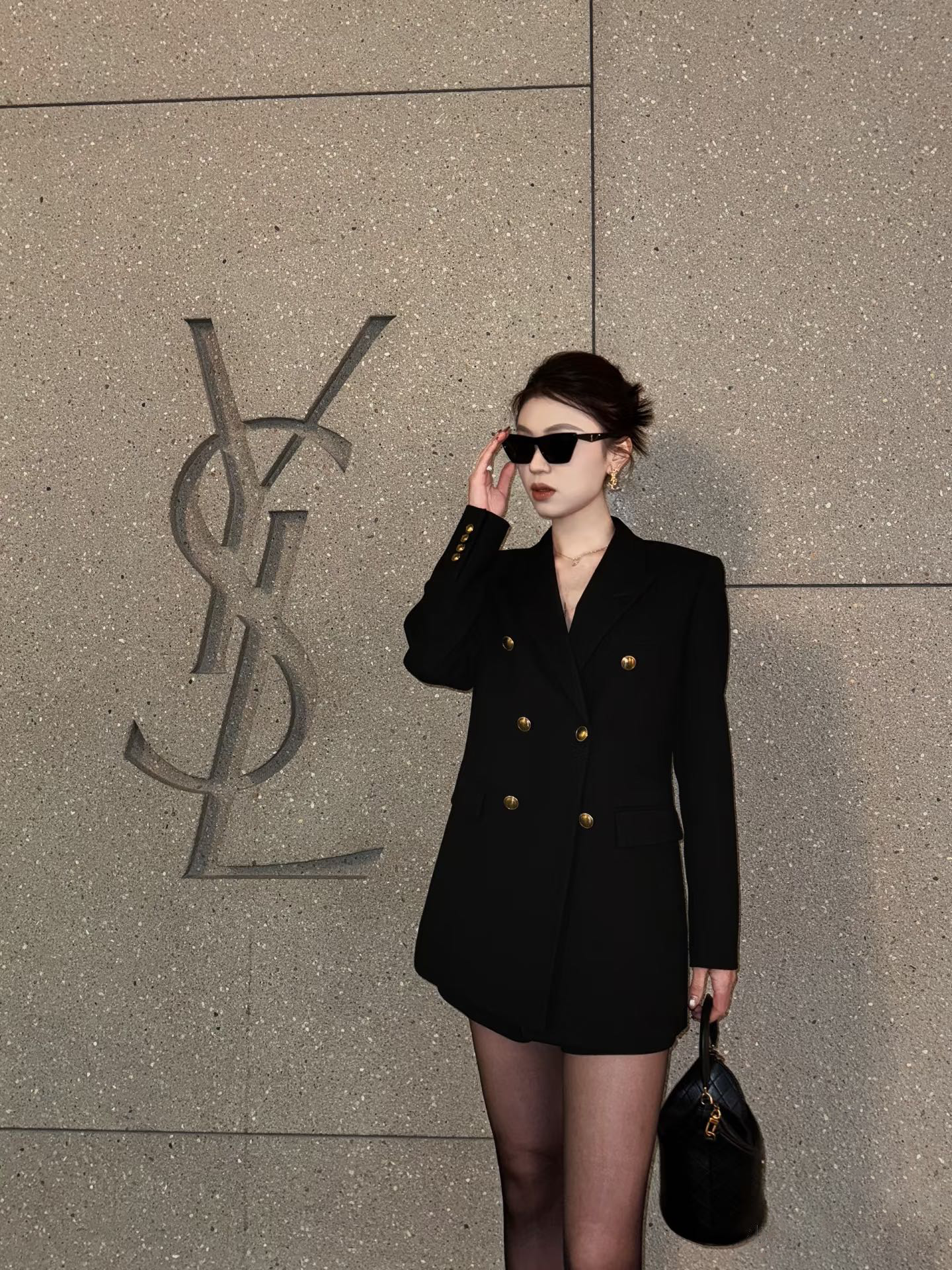 Y 25 New classic double-breasted decorative suit jacket