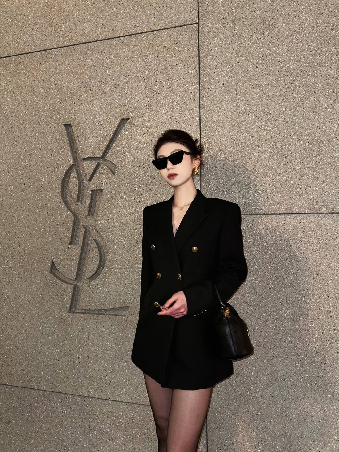 Y 25 New classic double-breasted decorative suit jacket