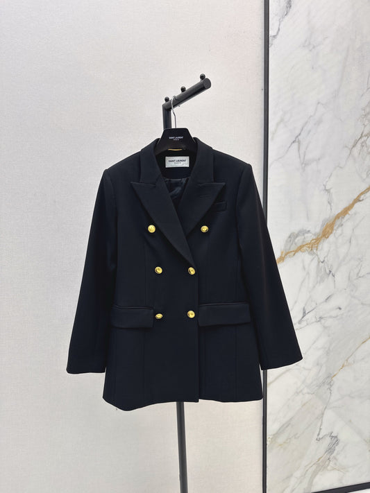 Y 25 New classic double-breasted decorative suit jacket