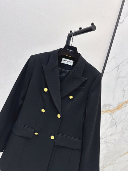 Y 25 New classic double-breasted decorative suit jacket