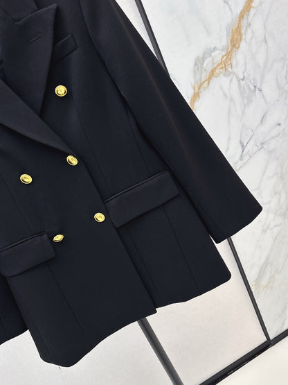 Y 25 New classic double-breasted decorative suit jacket