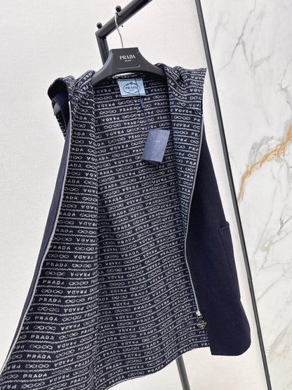 Pr 25 New Grey Girls Hooded Wool Vest