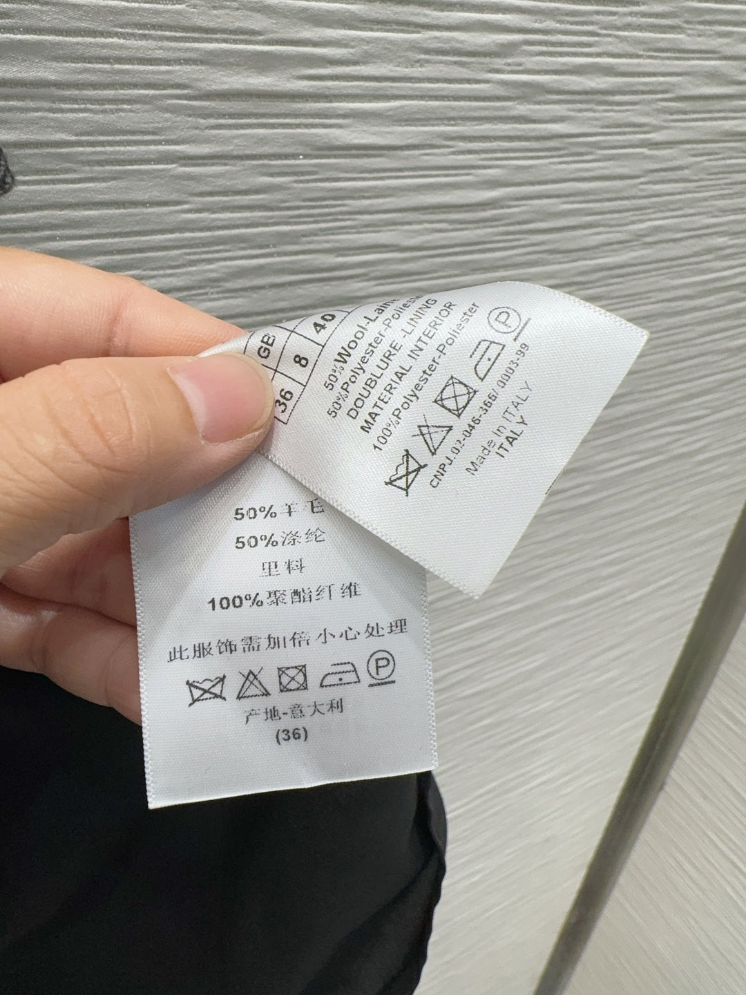Di 25fw New Multi-Pocket Wool Dress（KAHKI/GRAY）