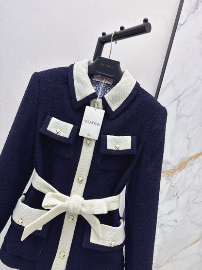 Val 25 New Lapel Four Pocket Midi Jacket