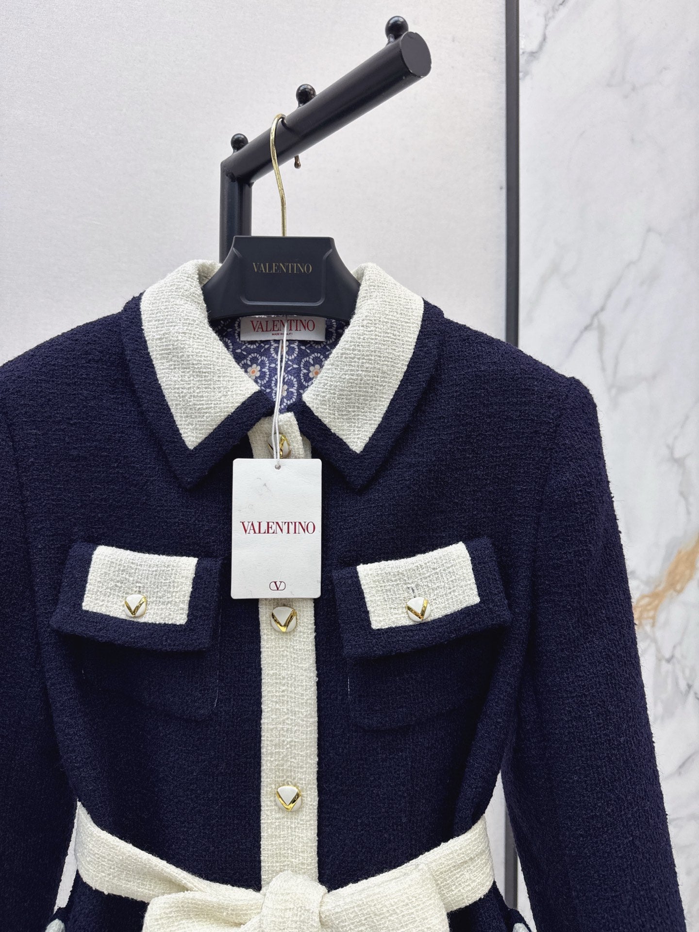 Val 25 New Lapel Four Pocket Midi Jacket