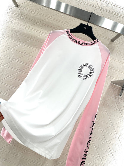 Chr 25 Letter print long-sleeved top