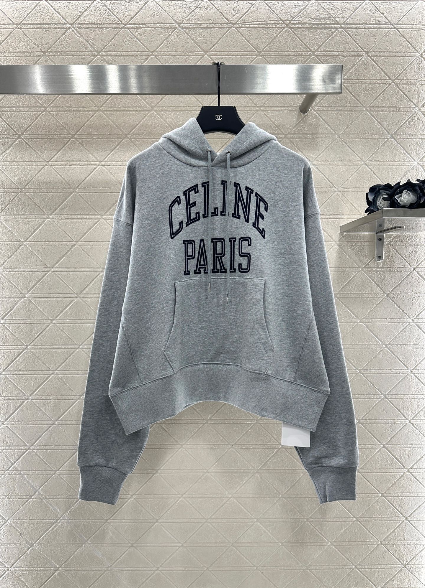 Ce 25 Hooded letter sweatshirt
