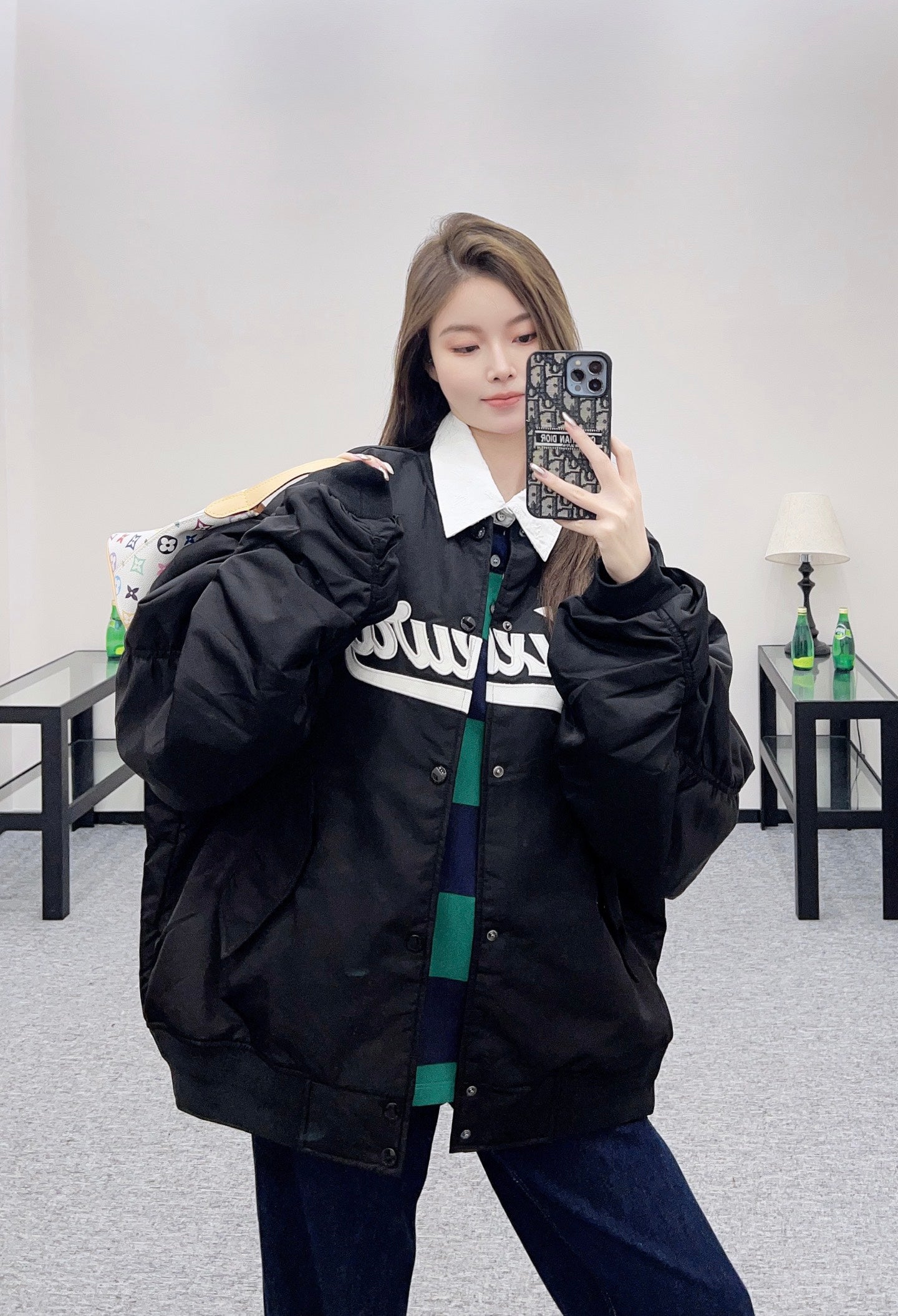 Bal 25 Letter Logo Puffer Jacket