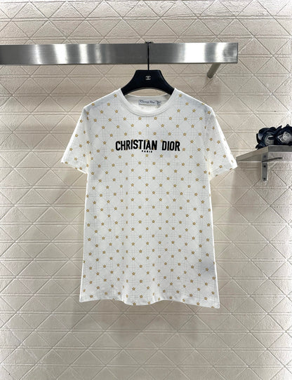 Di 25 Tengge pattern five-pointed star short sleeves