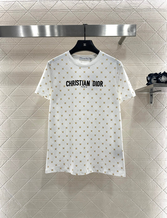 Di 25 Tengge pattern five-pointed star short sleeves