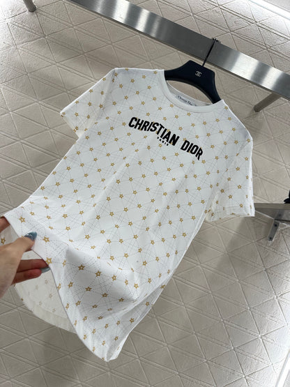 Di 25 Tengge pattern five-pointed star short sleeves