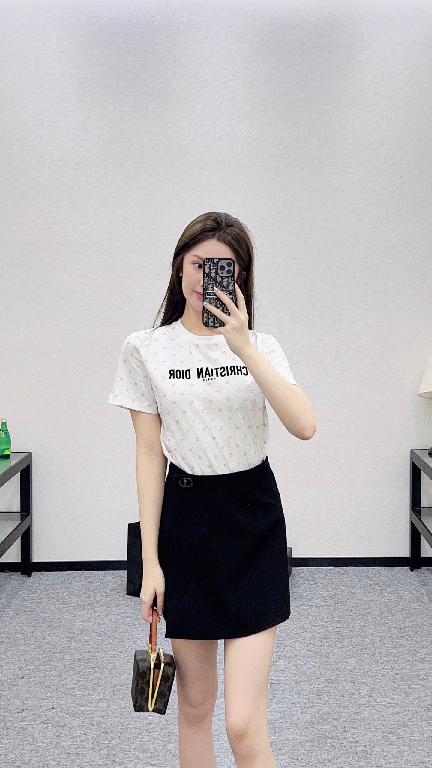 Di 25 Tengge pattern five-pointed star short sleeves