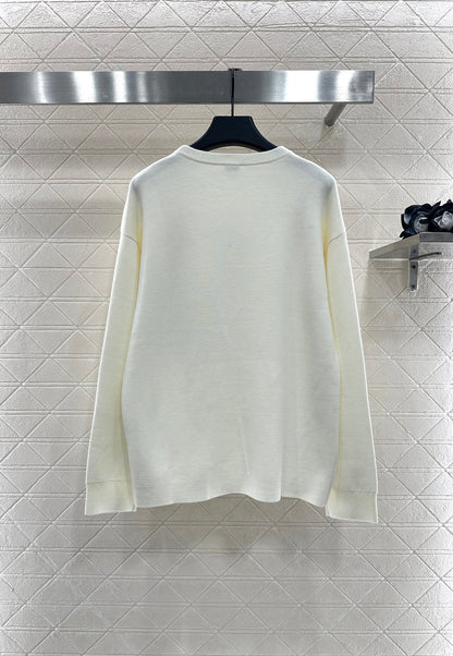 Lo 25 Totem Loose Knit Wool Top