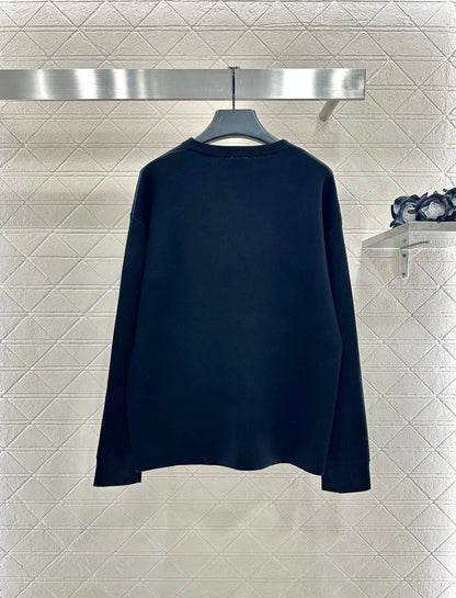 Lo 25 Totem Loose Knit Wool Top