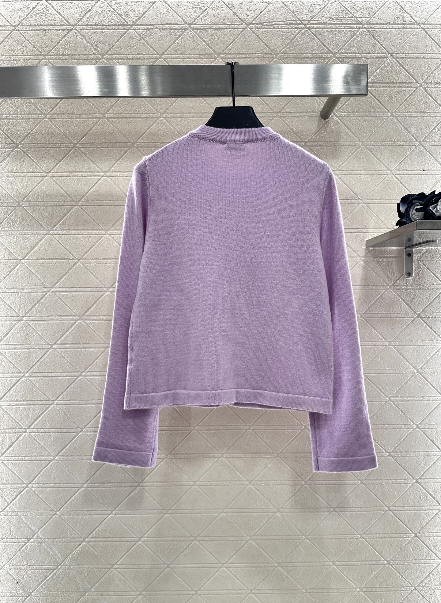 C 25 Beaded Knit Cashmere Cardigan