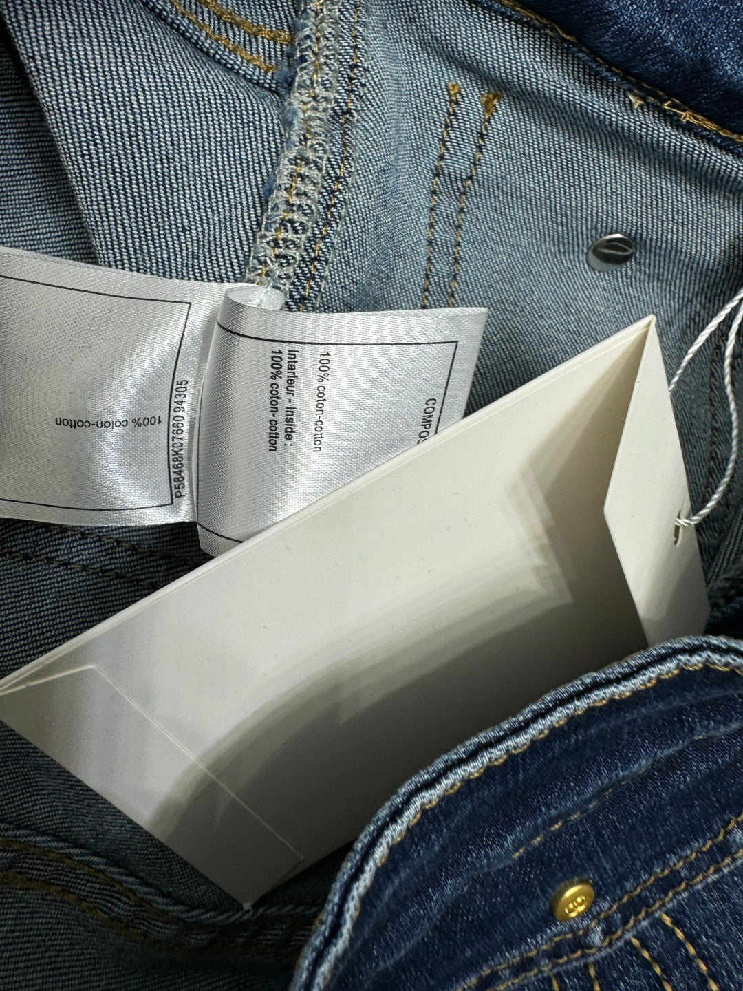 C 25 Small pockets slim-fit jeans