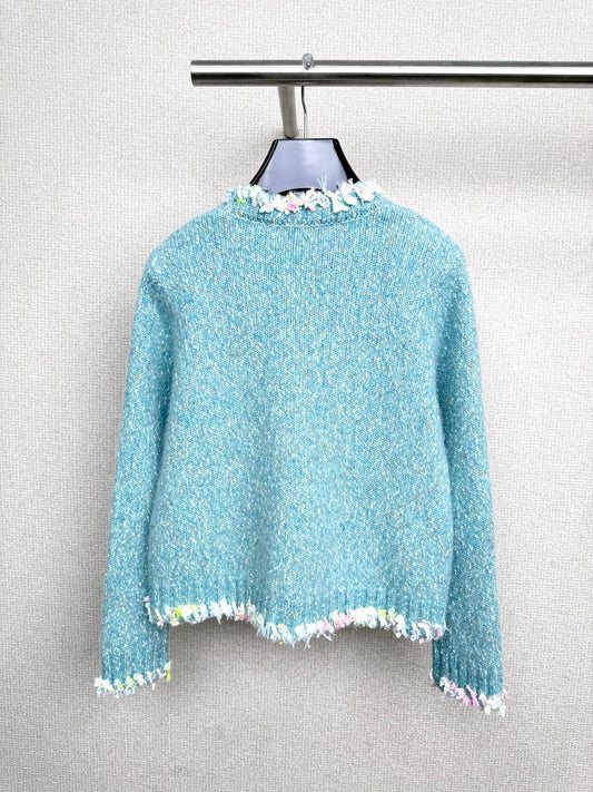 C 25 New vintage collection floral lace round neck cardigan