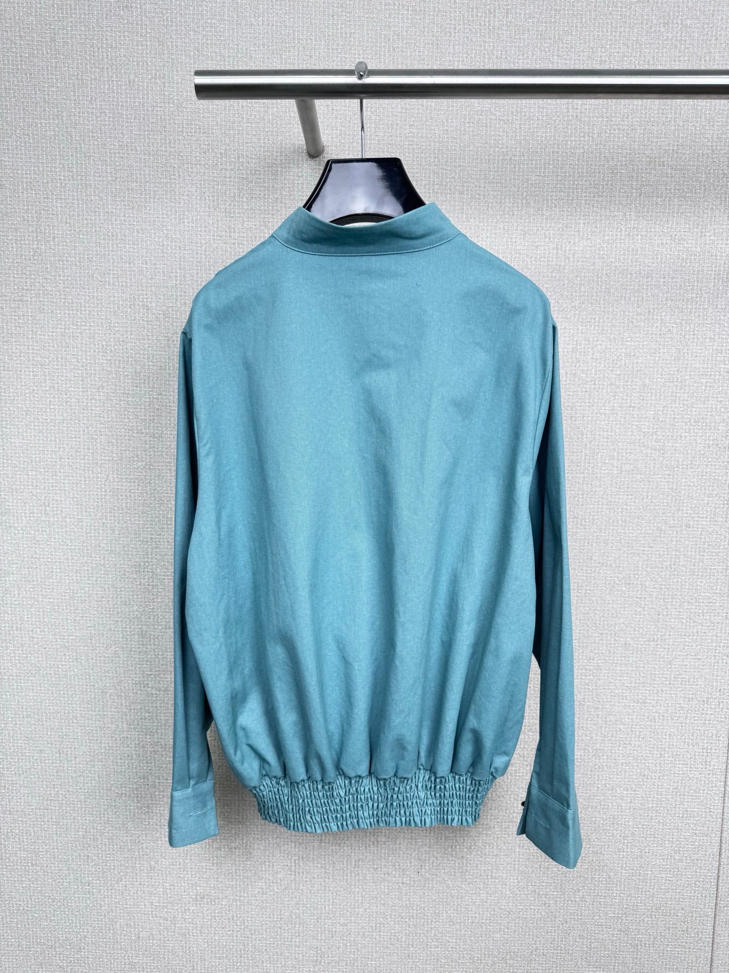 C 25 New vintage collection high collar waist shirt（BLUE/GRAY）