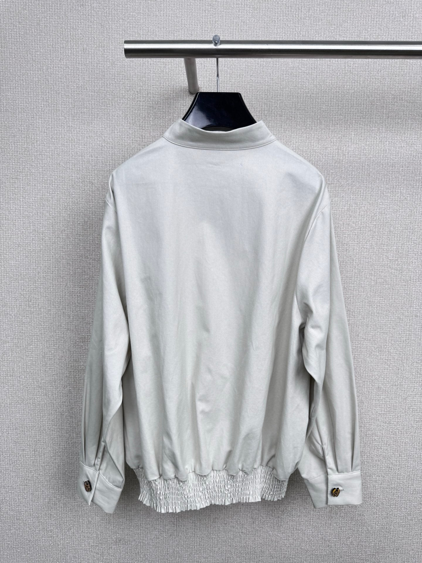 C 25 New vintage collection high collar waist shirt（BLUE/GRAY）