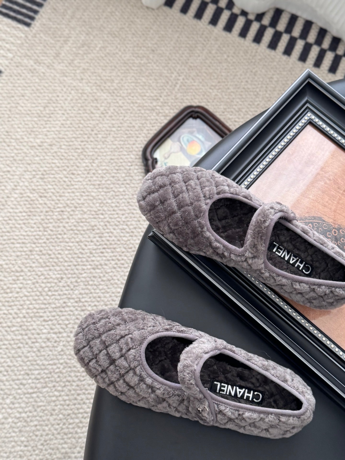 C 25K New wool ballet flats