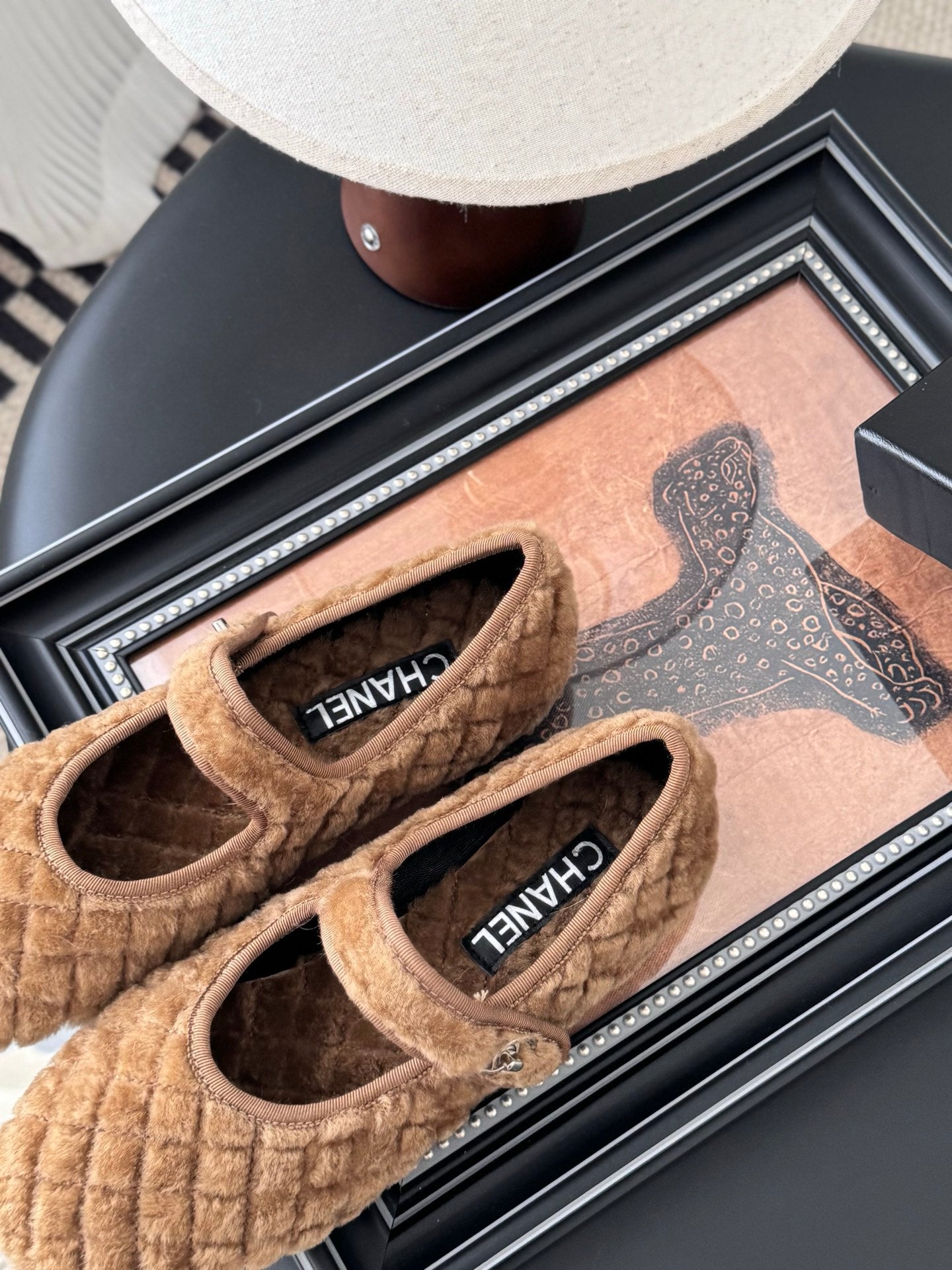 C 25K New wool ballet flats